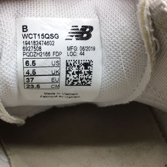 New Balance x Isaac Mizrahi Live Lightweight Tan Canvas Sneakers Women’s 6 1/2 M - Picture 13 of 16